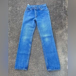 Levi's vintage white tabs 27x31.5 70s/80s denim jeans